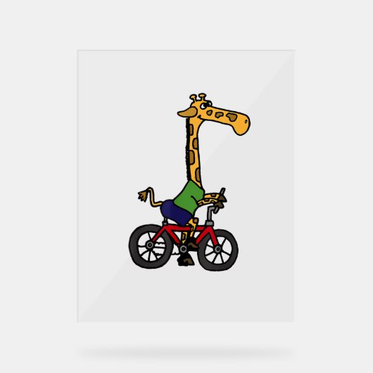 Vélo cool Giraffe équitation (Recto)
