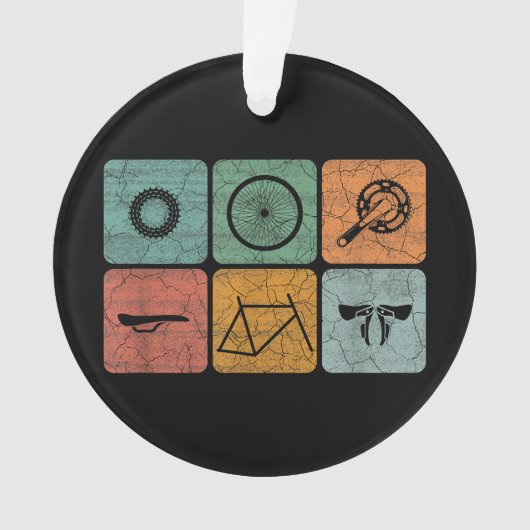 Vélo Cyclisme Vintage Pièces de vélo Cadeaux cycli (devant)