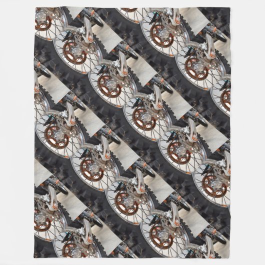 Vélo De Chemin Moto Cog De Roue, Grosse Couverture (Devant)