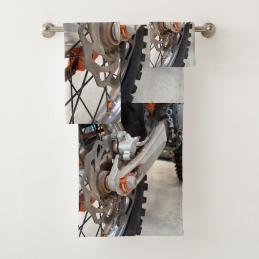 Vélo de nuit Moto Roulette Cog, Serviette de plage (En situation)