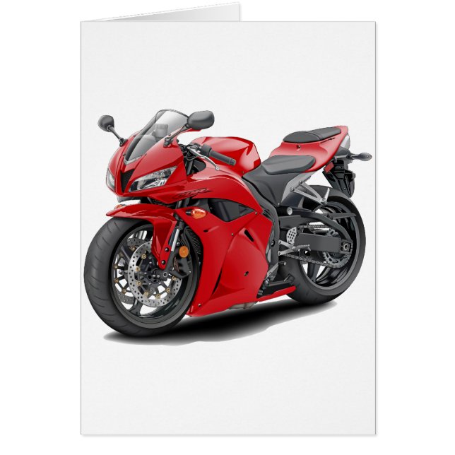 Vélo de rouge de CBR 600 (Devant)