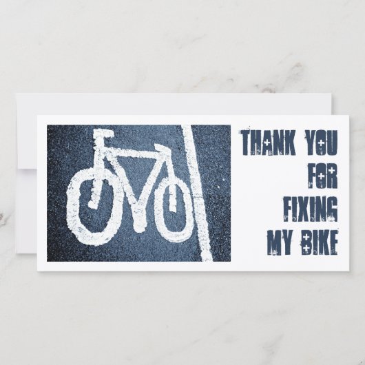Vélo de route - Merci (Devant)