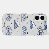 Vélo d'hiver Mountain iPhone 16 Coque (Verso (horizontal))