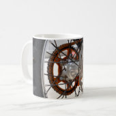 Vélo droit Moto Roue Cog, Café Mug (Devant gauche)