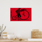 Vélo Farthing Vintage - Impression Matchbox - Tchè (Cuisine)