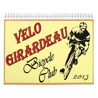 Velo Girardeau 2013 Calender Kalender