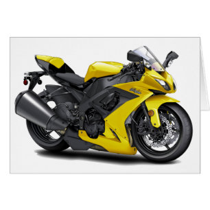 Vélo jaune de Ninja