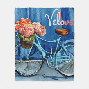 Velo Love Cycling Fleece Deken
