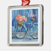 Velo Love Cycling Metalen Ornament (Links)