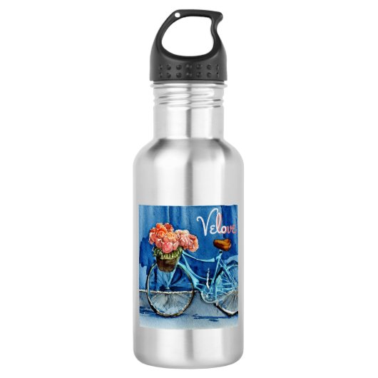 Velo Love Cycling Waterfles (Voorkant)