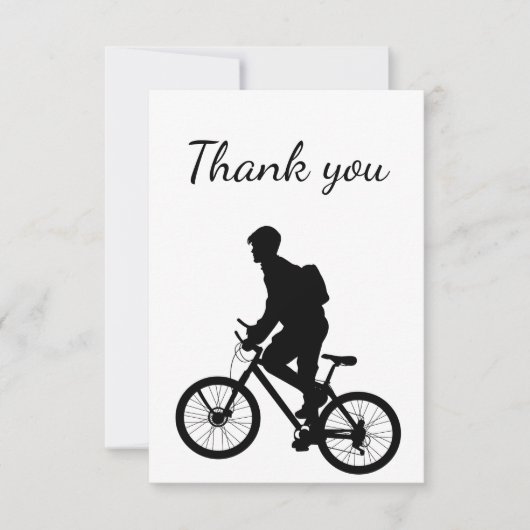 Vélo Merci Vélo Vélo vélo Silhouette (Devant)