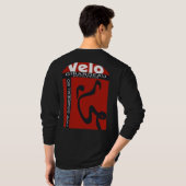 Velo nieuw ontwerp t-shirt (Achterkant volledig)