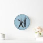 Velo Paris Bike Eiffel Tower Ronde Klok (Huis)