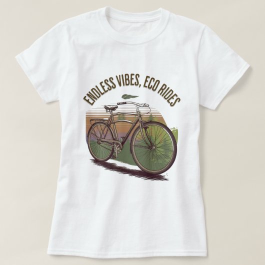 Vélo, T-shirt Eco (Design devant)