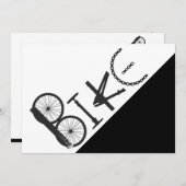 Vélo Vélo Cycle Fun Park Party Invitation (Devant / Derrière)