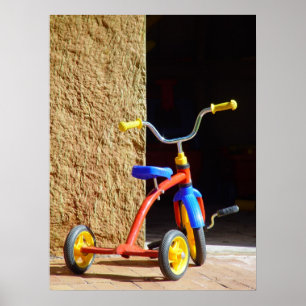 Vélo vélo poster vintage pour enfant