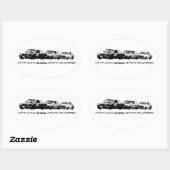 VeloceE30 Promo Ovale Sticker (Vel)