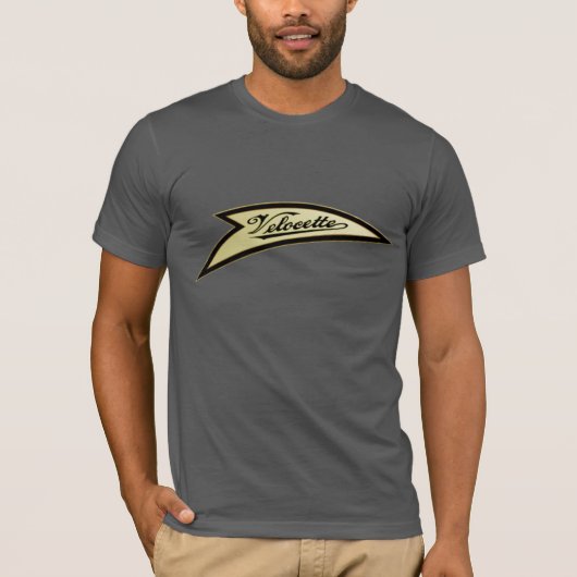 VELOCETTE  MOTORCYCLUS. T-SHIRT (Voorkant)
