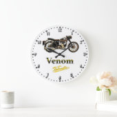 Velocette Venom Motorcycle Quartz Mur Horloge (Maison)