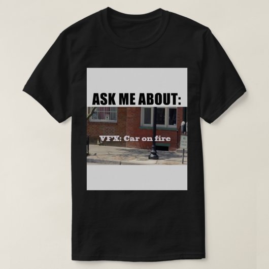 Velocipastor VFXcar on fire Classic T Shirt (Design voorkant)