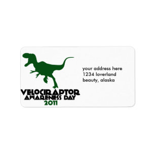 Velociraptor Awareness Day 2011 Etiket