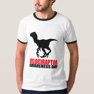 Velociraptor Awareness Day T-shirt
