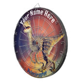 Velociraptor Dartbord (Voorkant Rechts)