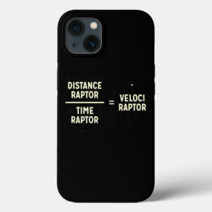 Velociraptor Distanceraptor Timeraptor Dinosaur Ma iPhone 13 Hoesje