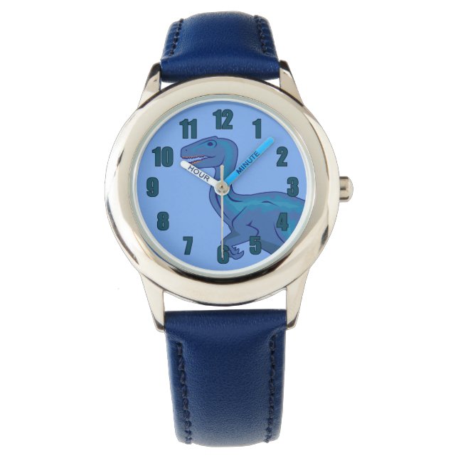 Velociraptor Horloge (Voorkant)