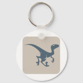 Velociraptor Icon Sleutelhanger (Voorkant)