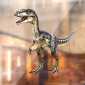 Velociraptor  raamsticker (Vel 2)
