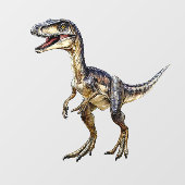 Velociraptor  raamsticker (Vel)