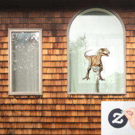 Velociraptor  raamsticker