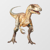 Velociraptor raamsticker (Vel)
