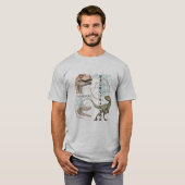 Velociraptor T-shirt (Voorkant volledig)