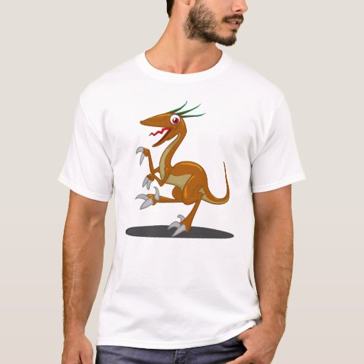Velociraptor T-shirt (Voorkant)