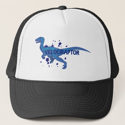 Velociraptor Trucker Pet (Voorkant)