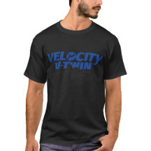 Velocity Vliegtuig Twin Logo - zwart-blauw