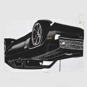 VelocityDrive Golfhanddoek: Muscle Car Edition Golfhanddoek (Horizontaal)