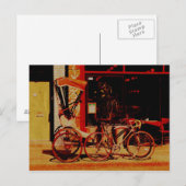 velorickshaw carte postale vintage (Devant / Derrière)