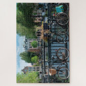 Vélos à Amsterdam. Puzzle (Vertical)