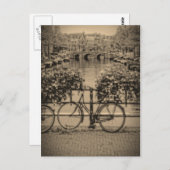 Vélos & Canaux - Classic Amsterdam - Carte postale (Devant / Derrière)