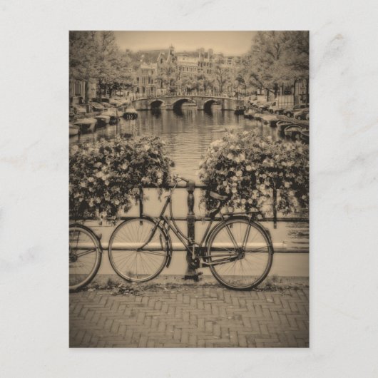 Vélos & Canaux - Classic Amsterdam - Carte postale (Devant)