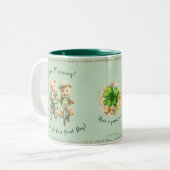 Vélos de Mug Ours En Teddy Irlandais - Grande Jour (Devant gauche)