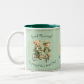 Vélos de Mug Ours En Teddy Irlandais - Grande Jour (Gauche)