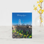 Vélos Et Dallas Penser À Votre Carte (Fleur jaune)