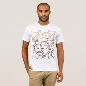 Vélos Graphique - T-shirt vélo vélo (Devant entier)