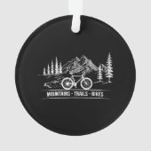 Vélos Mountain Trail - Vélo cycliste Rider (dos)