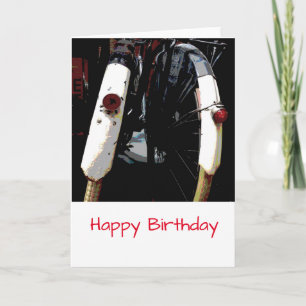 Vélos néerlandais vintage Carte d'anniversaire