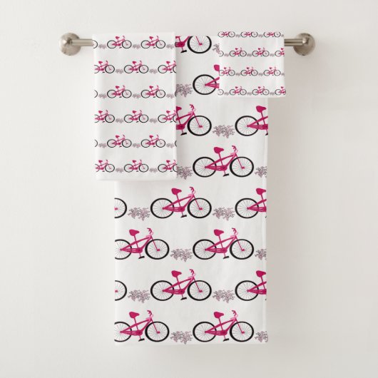 Vélos roses Cycle pour une guérison (En situation)